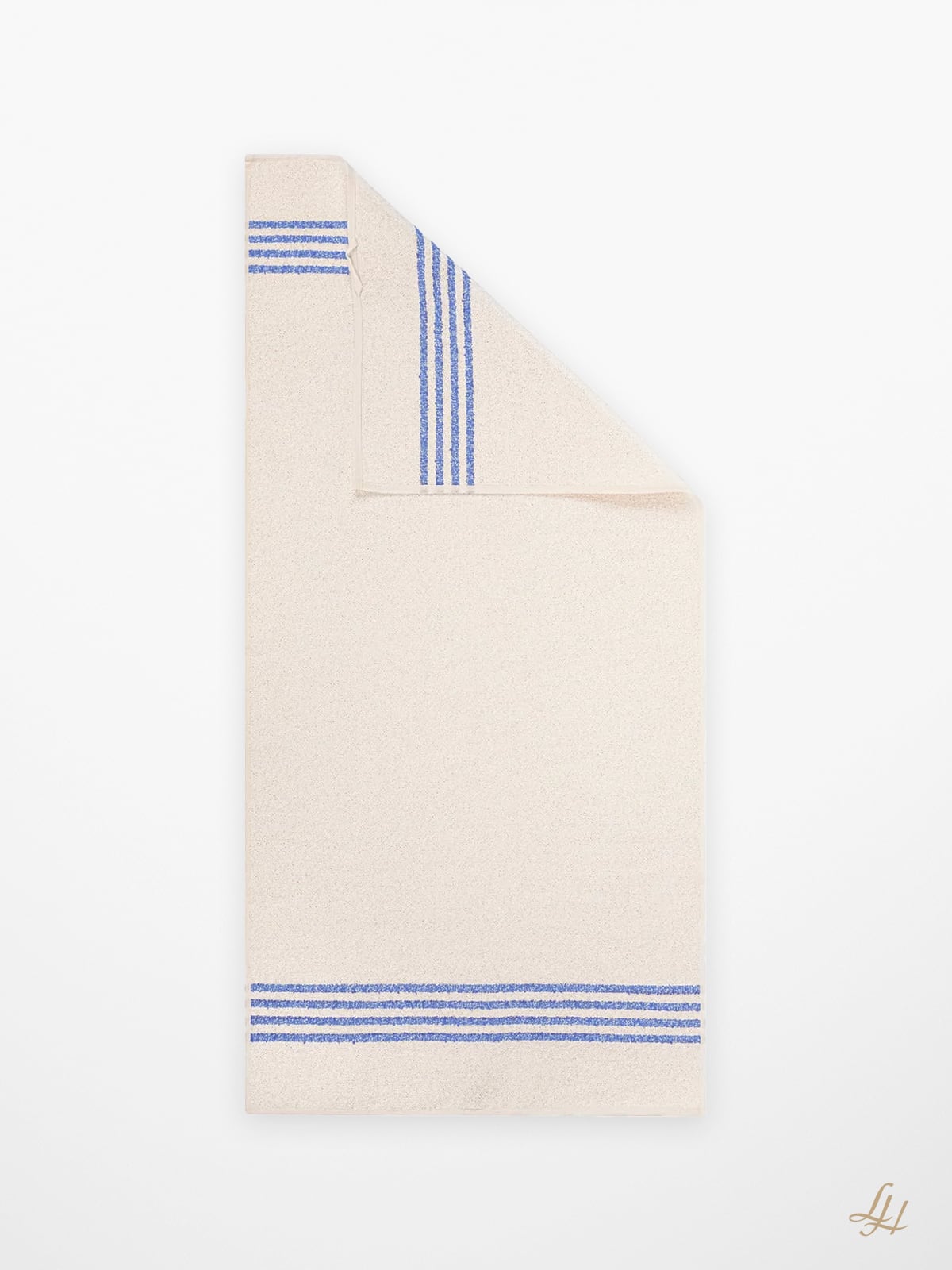Leinen Handtuch Cremeweiß 55x115 cm