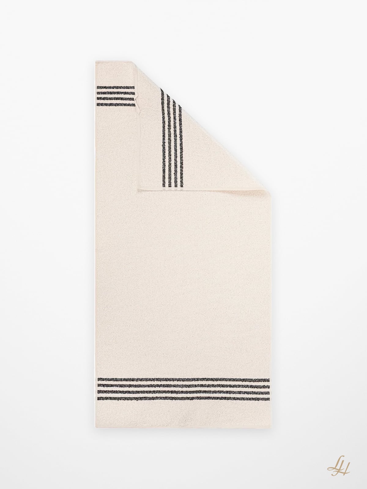 Leinen Handtuch Cremeweiß 55x115 cm